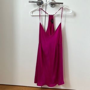 Maree Silk charmeuse Tank (Plus)